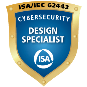 ISA Cybersecurity Design Specialist – CDS